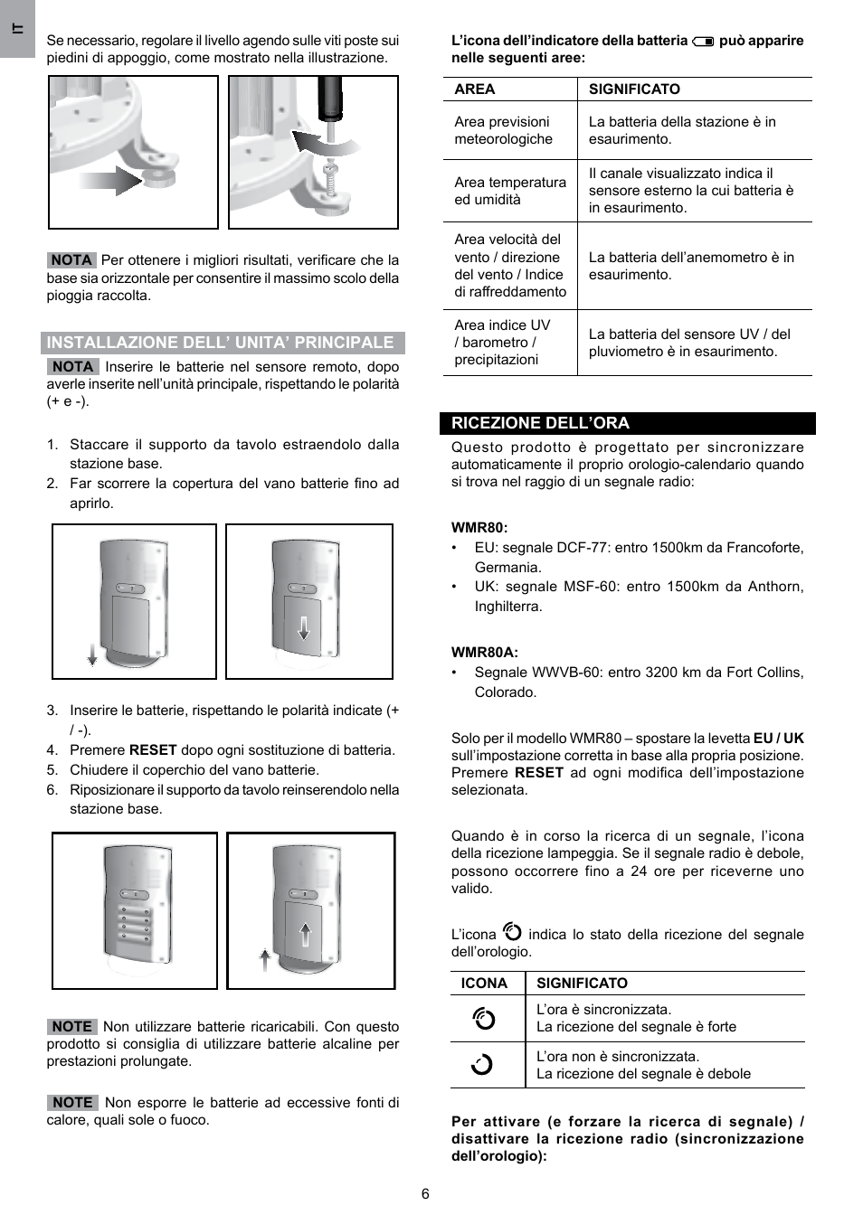 Oregon Scientific WMR80 User Manual | Page 51 / 88