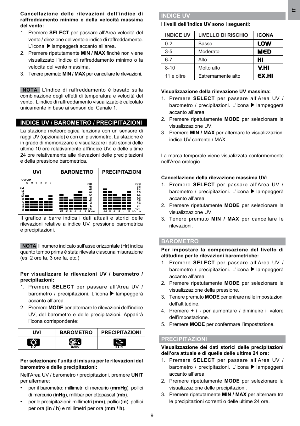 Oregon Scientific WMR80 User Manual | Page 54 / 88