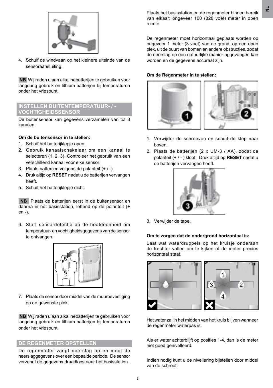 Oregon Scientific WMR80 User Manual | Page 61 / 88