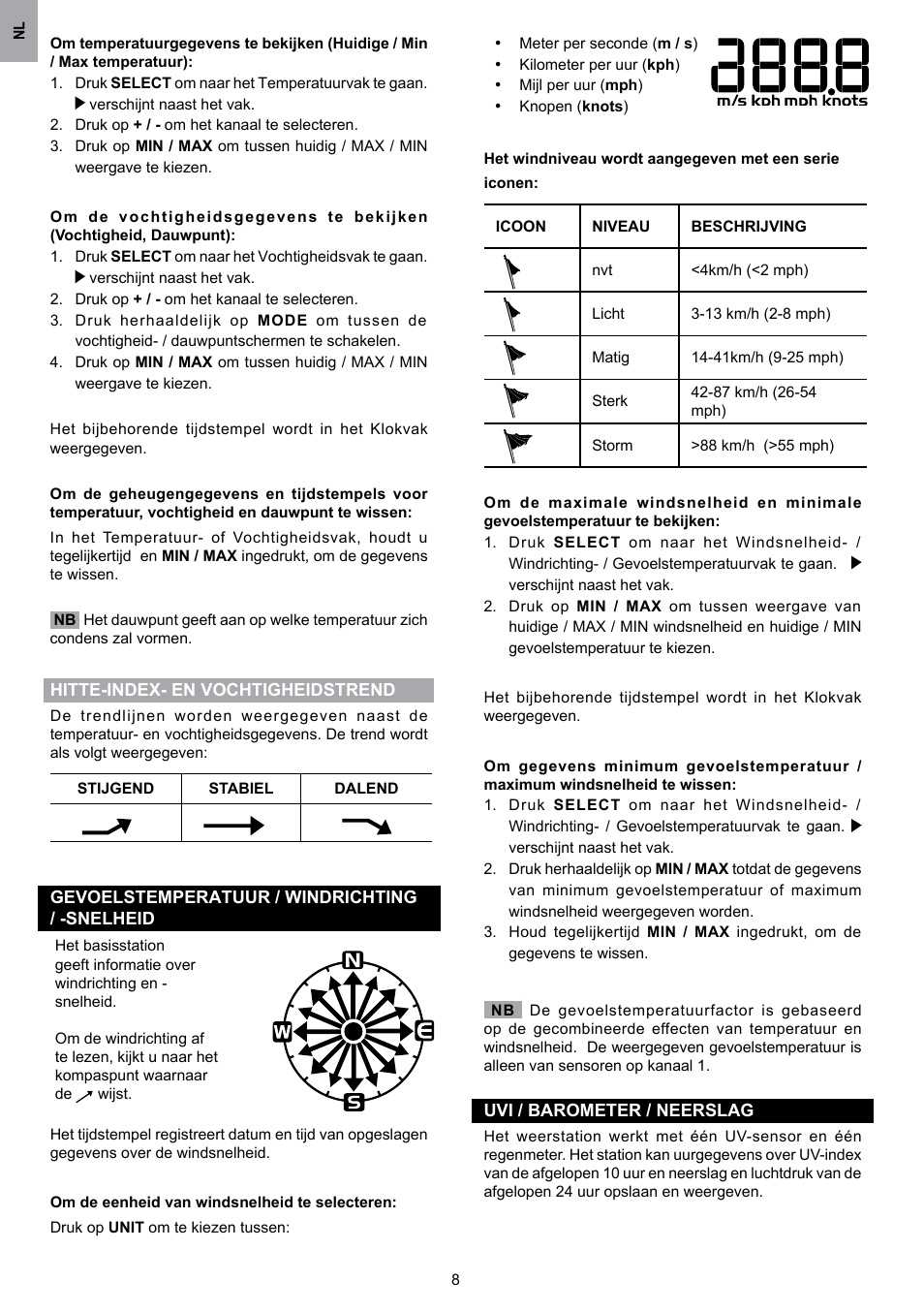 Oregon Scientific WMR80 User Manual | Page 64 / 88