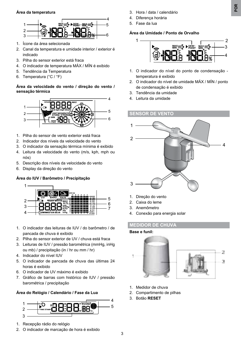 Oregon Scientific WMR80 User Manual | Page 70 / 88