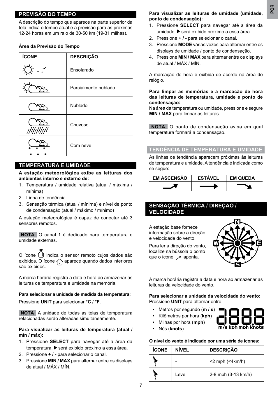 Oregon Scientific WMR80 User Manual | Page 74 / 88