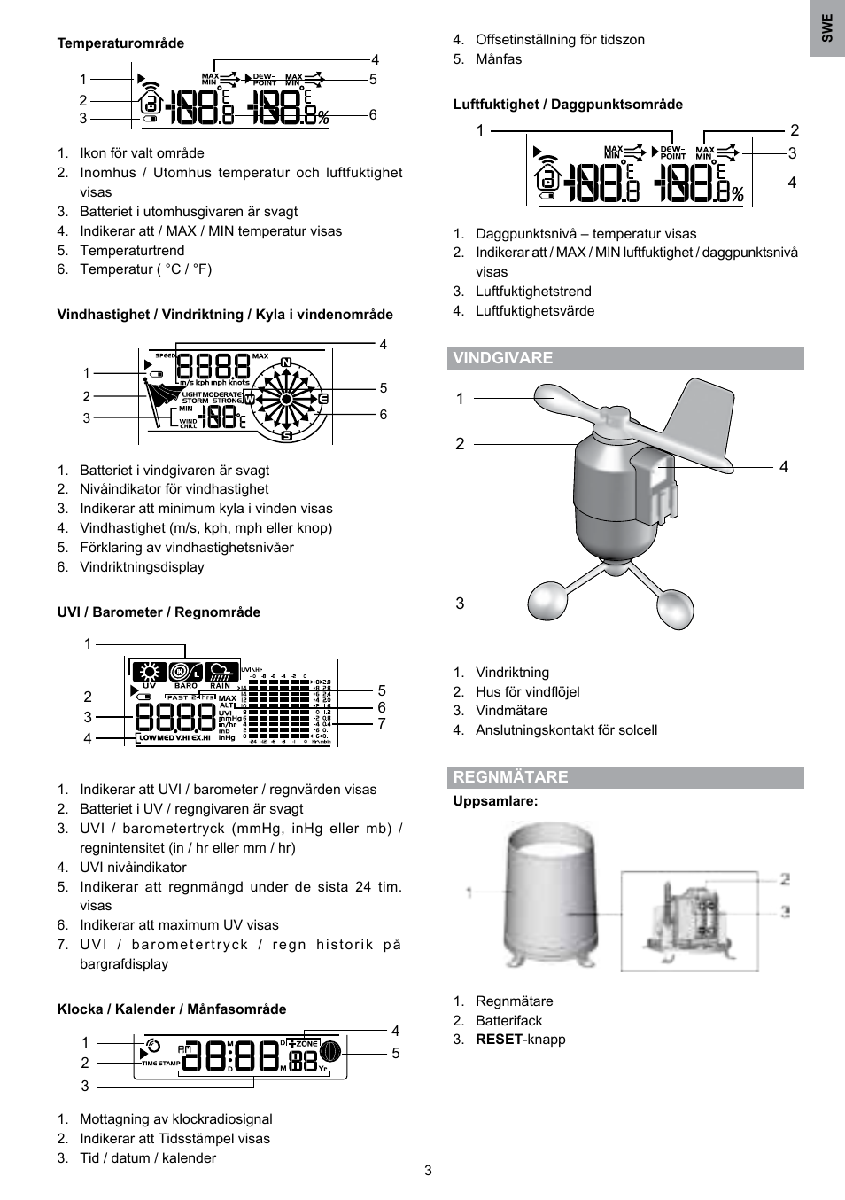 Oregon Scientific WMR80 User Manual | Page 80 / 88