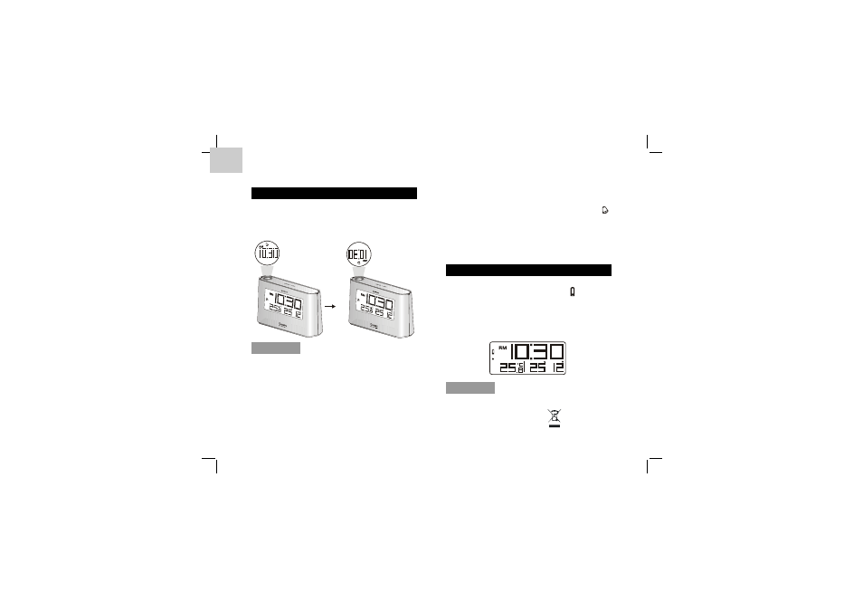 Oregon Scientific Radio Controlled Projection Alarm EW96 User Manual | Page 27 / 75