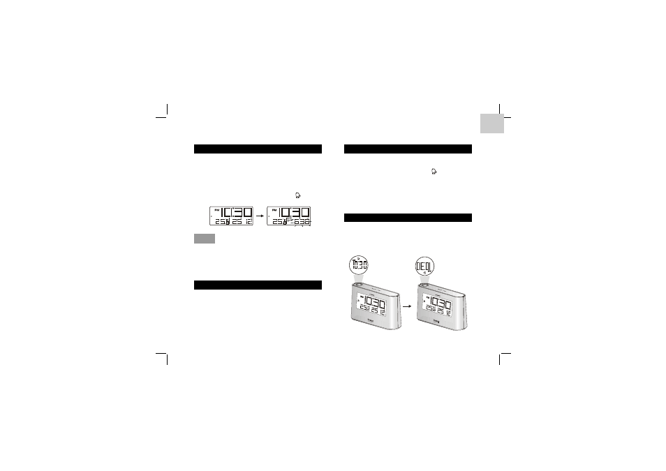 Oregon Scientific Radio Controlled Projection Alarm EW96 User Manual | Page 44 / 75
