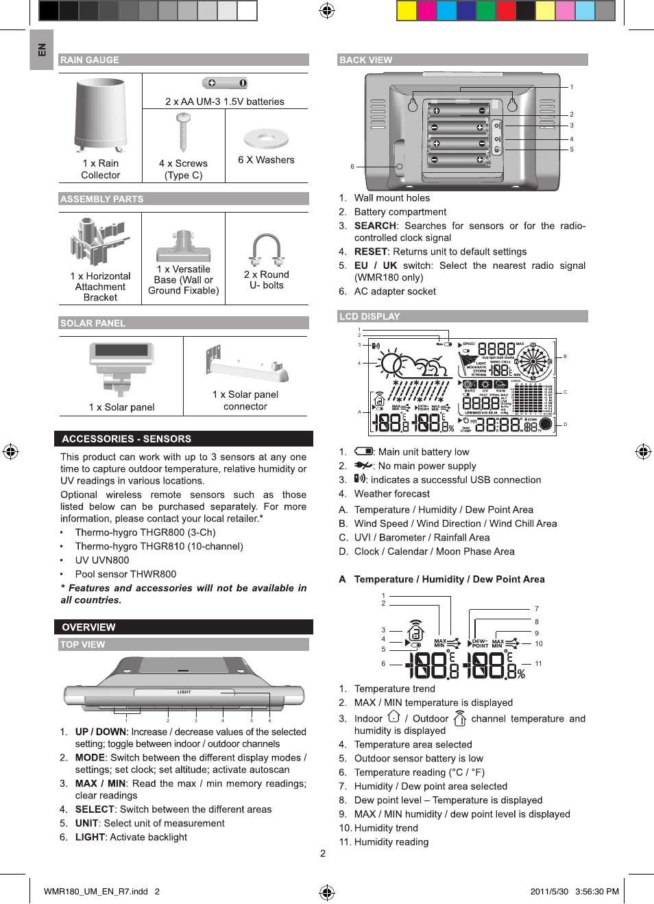 Oregon Scientific Oregon Scientific User Manual | Page 2 / 11