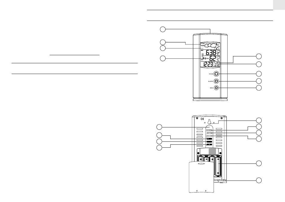 Oregon Scientific BAR182HG User Manual | 14 pages