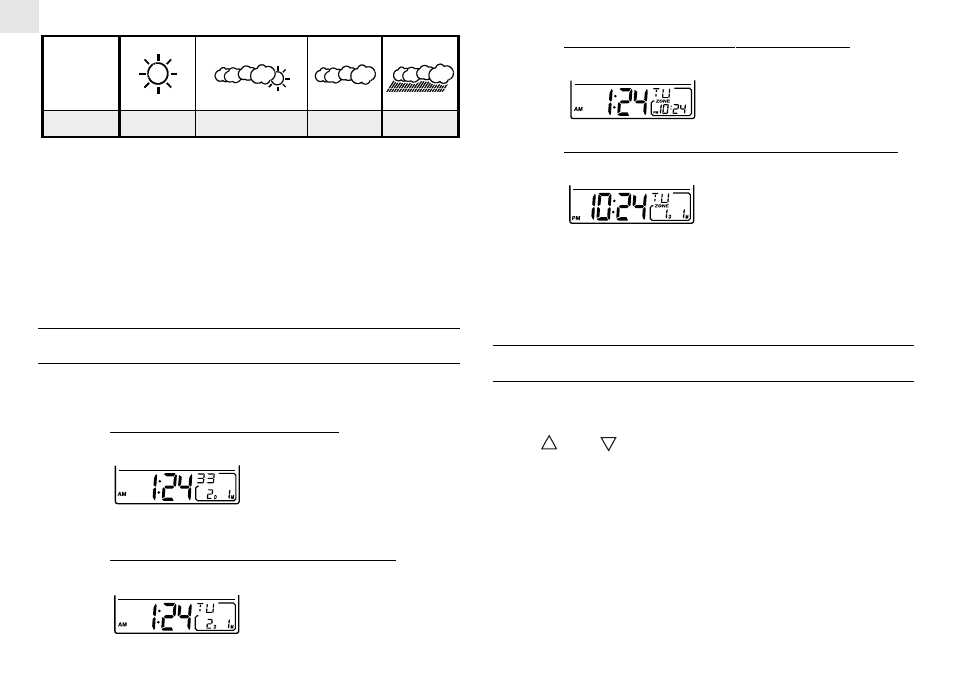 Calendar clock display modes, How to set the clock manually | Oregon Scientific BAR182HG User Manual | Page 10 / 14