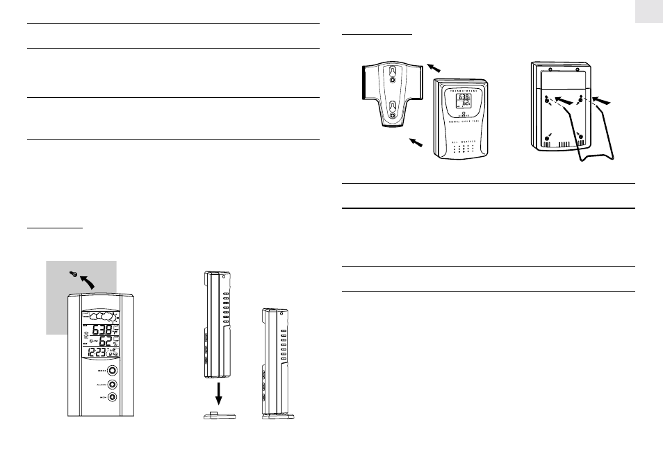 Oregon Scientific BAR182HG User Manual | Page 5 / 14