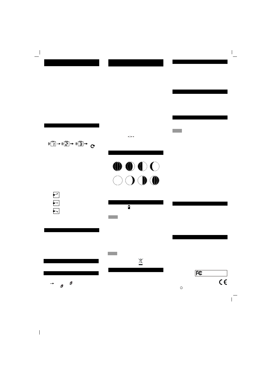 Oregon Scientific Advanced Wather Station IWA-80004 User Manual | Page 2 / 4