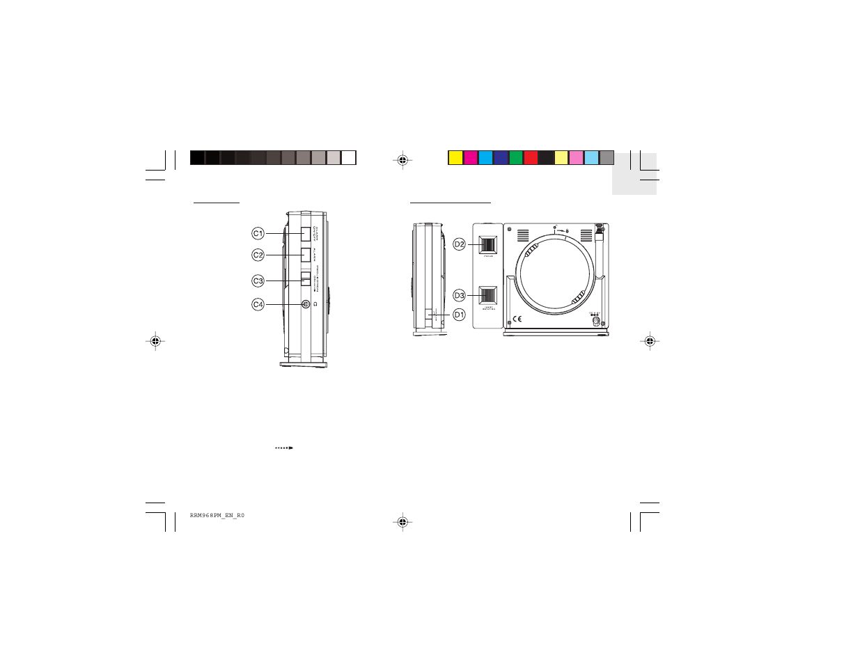 Oregon Scientific RADIO-CONTROLLED PROJECTION CLOCK WITH DIGITAL TUNING AM/FM RADIO RRM968P User Manual | Page 3 / 13