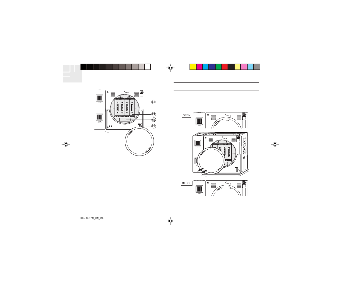 Battery installation | Oregon Scientific RADIO-CONTROLLED PROJECTION CLOCK WITH DIGITAL TUNING AM/FM RADIO RRM968P User Manual | Page 4 / 13