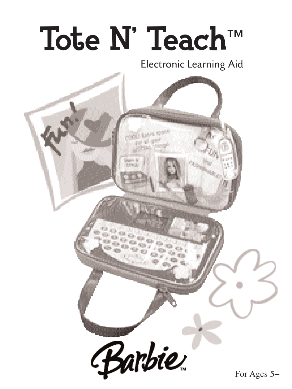 Oregon Scientific Electronic Learning Aid Tote N' Teach User Manual | 19 pages