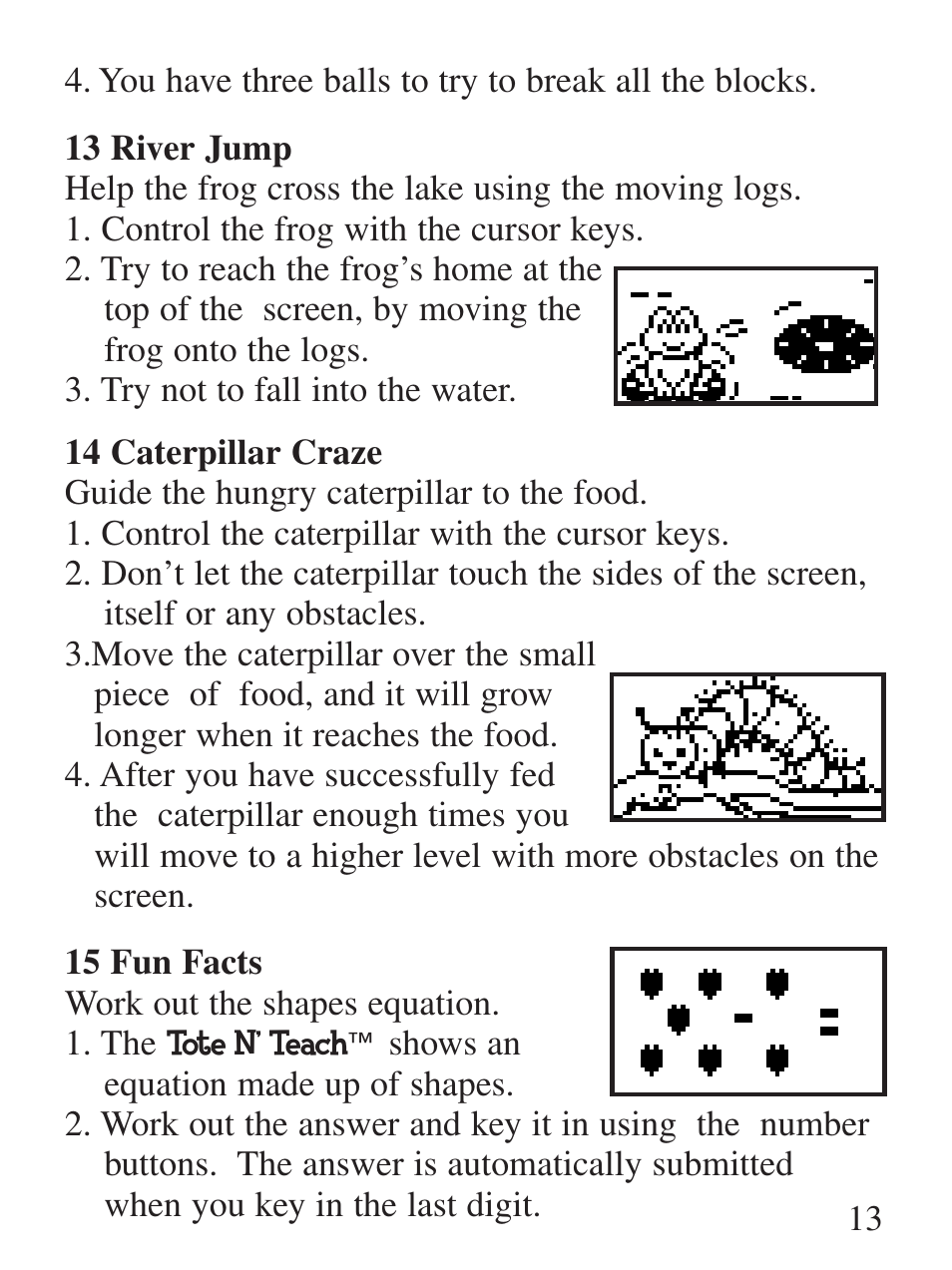 Oregon Scientific Electronic Learning Aid Tote N' Teach User Manual | Page 14 / 19