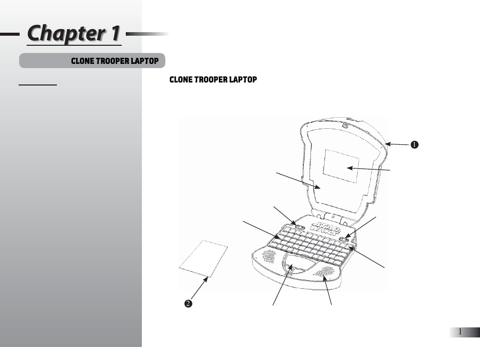 Chapter 1, About the | Oregon Scientific Clone Trooper Laptop User Manual | Page 5 / 20