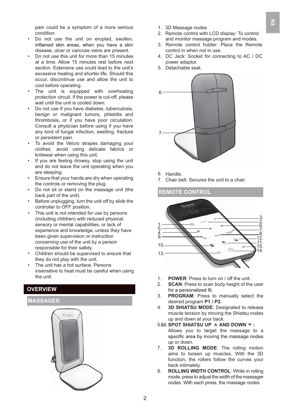 Oregon Scientific 3D WS912 User Manual | Page 4 / 76