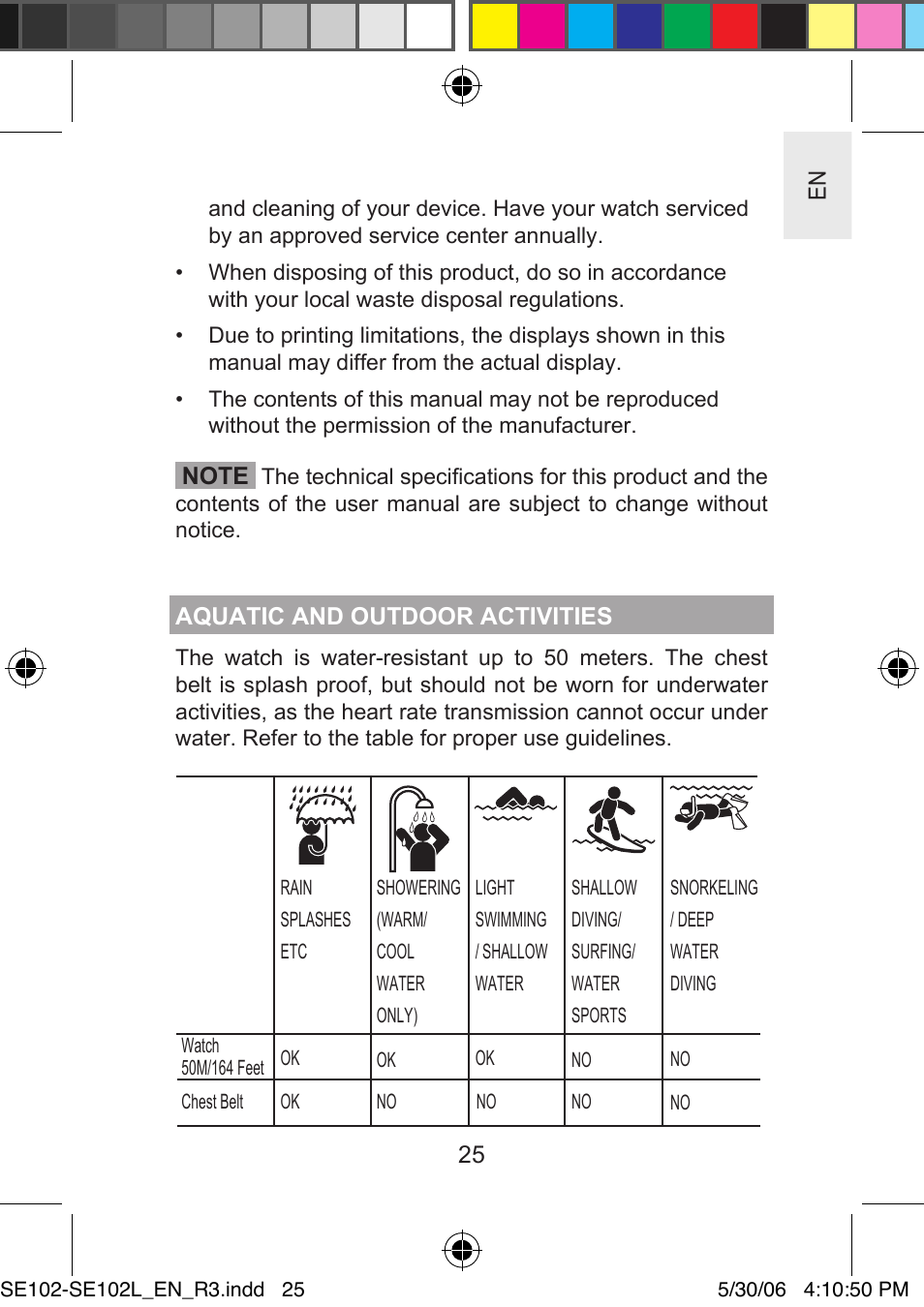 Oregon Scientific SMARTHEART SE102L User Manual | Page 25 / 28