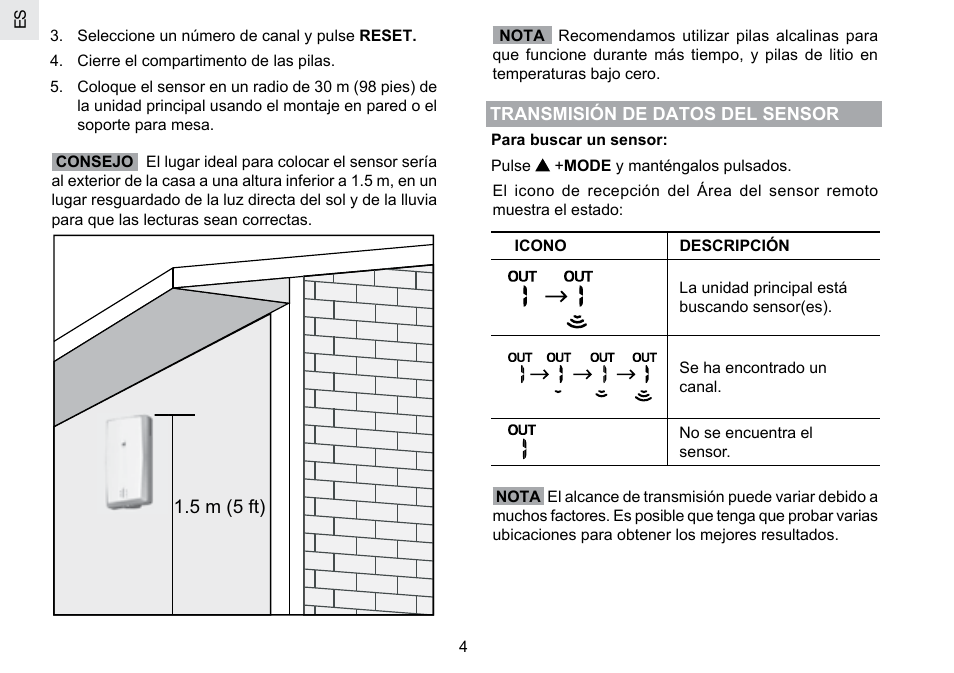 Oregon Scientific RMR802 User Manual | Page 13 / 62