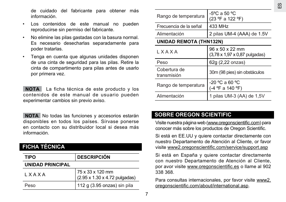 Oregon Scientific RMR802 User Manual | Page 16 / 62