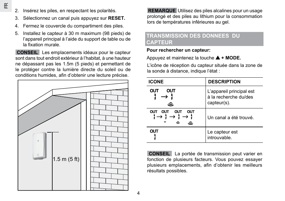 Oregon Scientific RMR802 User Manual | Page 29 / 62