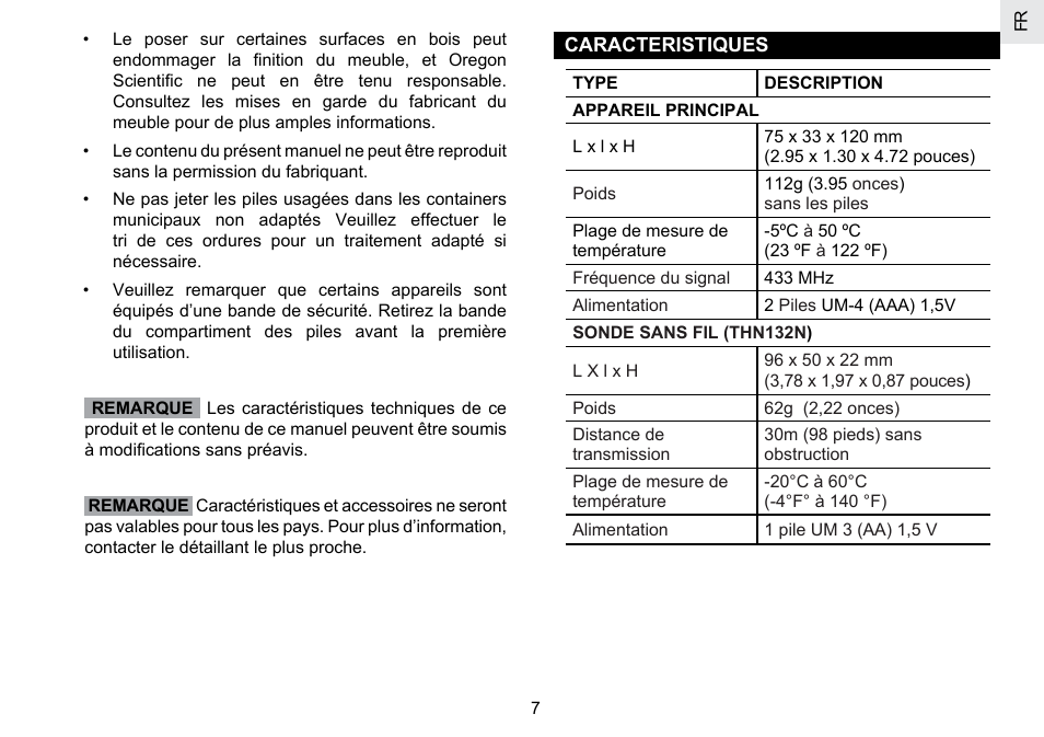 Oregon Scientific RMR802 User Manual | Page 32 / 62