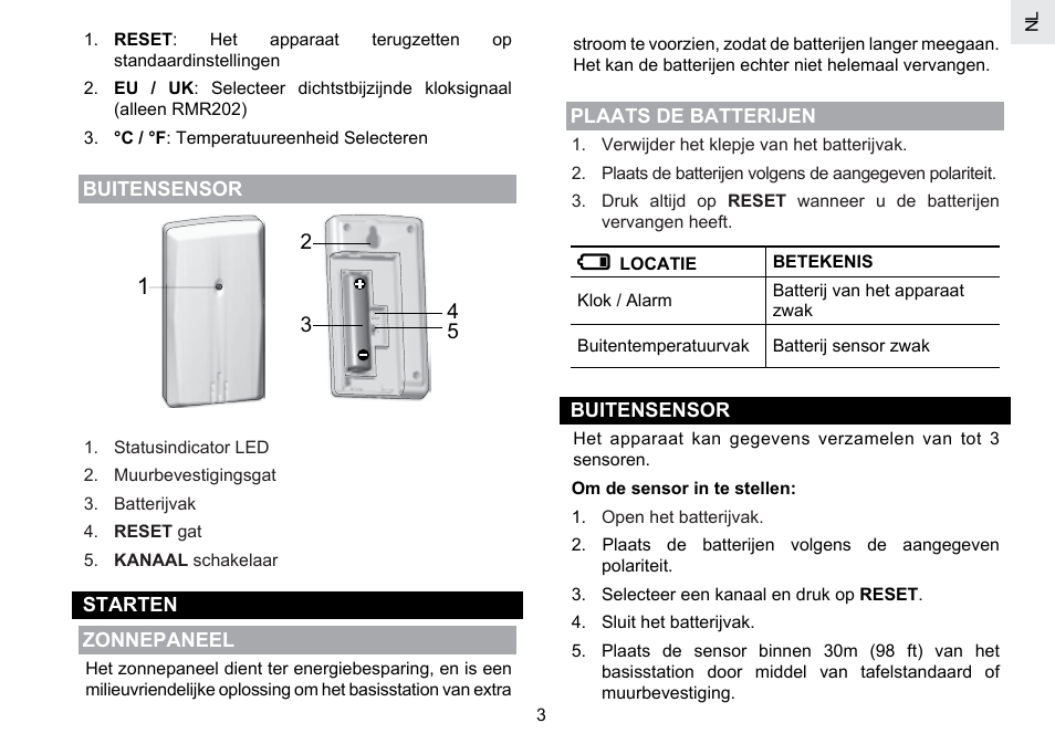 Oregon Scientific RMR802 User Manual | Page 43 / 62