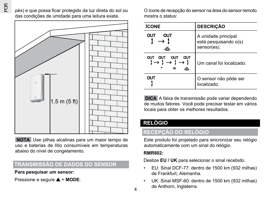Oregon Scientific RMR802 User Manual | Page 51 / 62