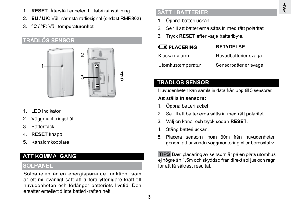 Oregon Scientific RMR802 User Manual | Page 57 / 62