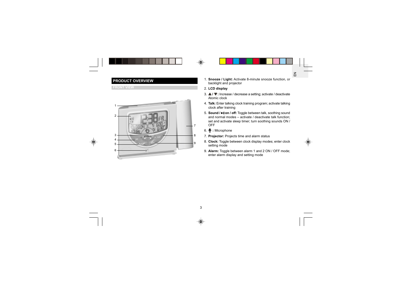 Oregon Scientific RM998PA User Manual | Page 4 / 17