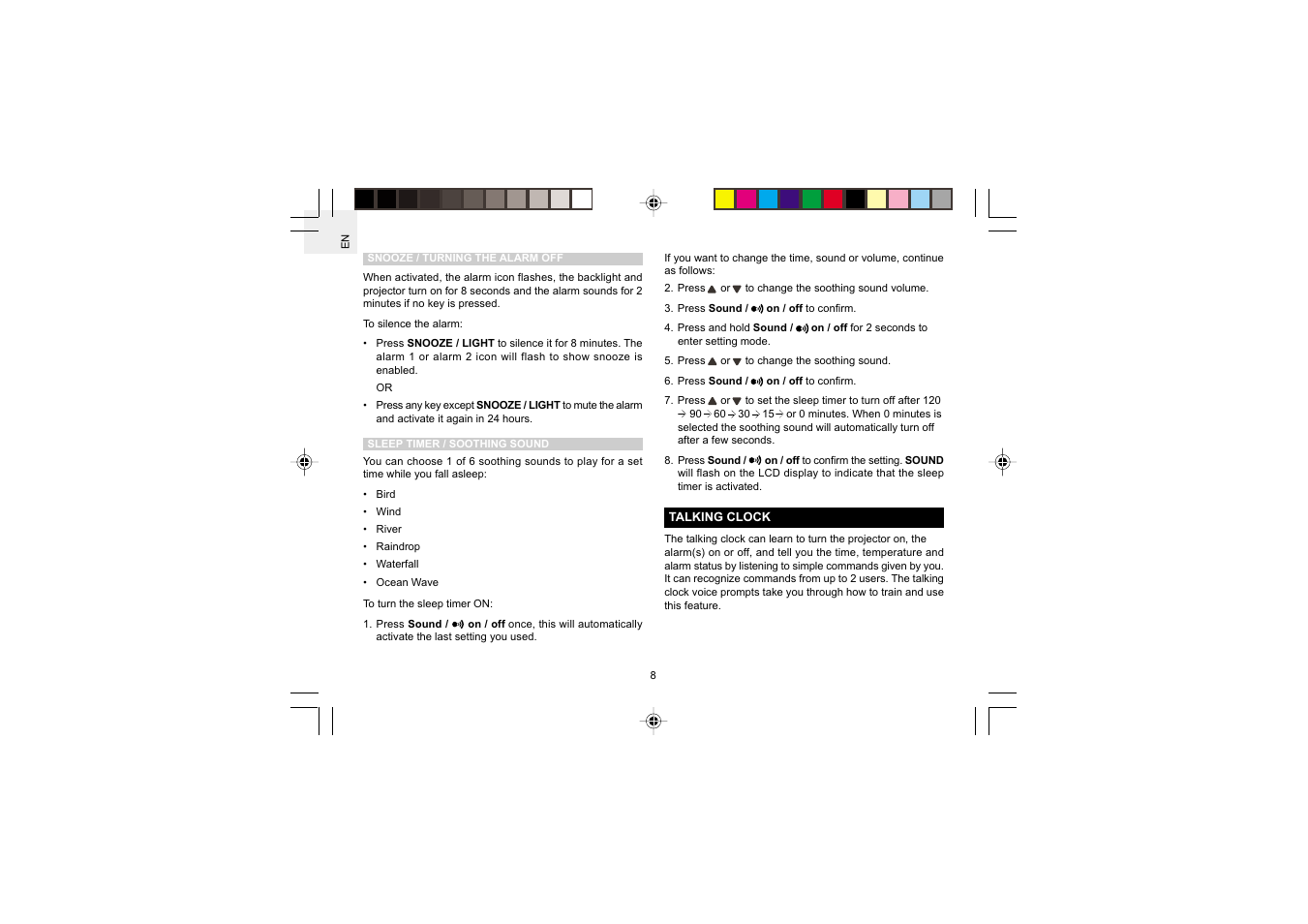 Oregon Scientific RM998PA User Manual | Page 9 / 17