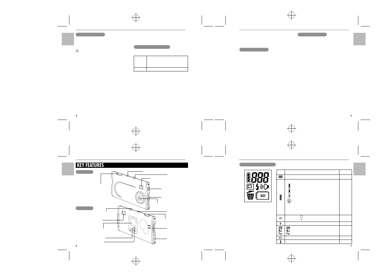 Key features | Oregon Scientific DS6628 User Manual | Page 3 / 10