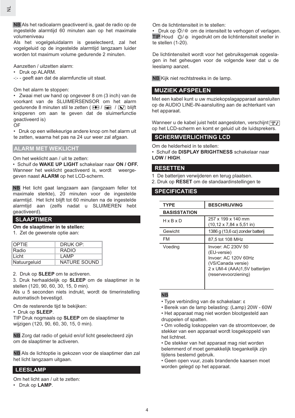 Oregon Scientific WS902H User Manual | Page 44 / 52