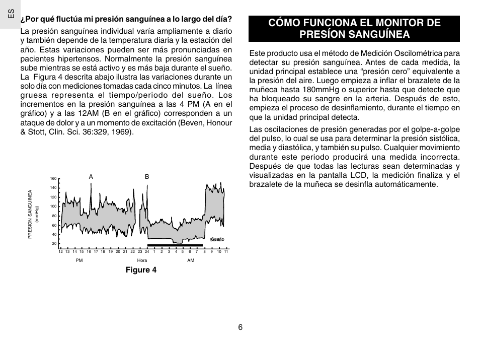 Cómo funciona el monitor de presíon sanguínea, 6e s | Oregon Scientific BPW120 User Manual | Page 21 / 121