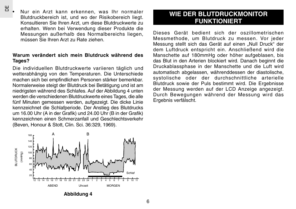 Wie der blutdruckmonitor funktioniert, Abbildung 4 | Oregon Scientific BPW120 User Manual | Page 36 / 121