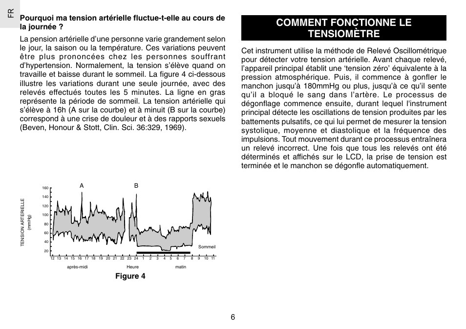 Comment fonctionne le tensiomètre, Figure 4 | Oregon Scientific BPW120 User Manual | Page 51 / 121