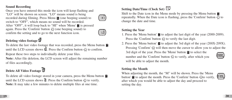 Oregon Scientific Action Cam ATC3K User Manual | Page 12 / 23