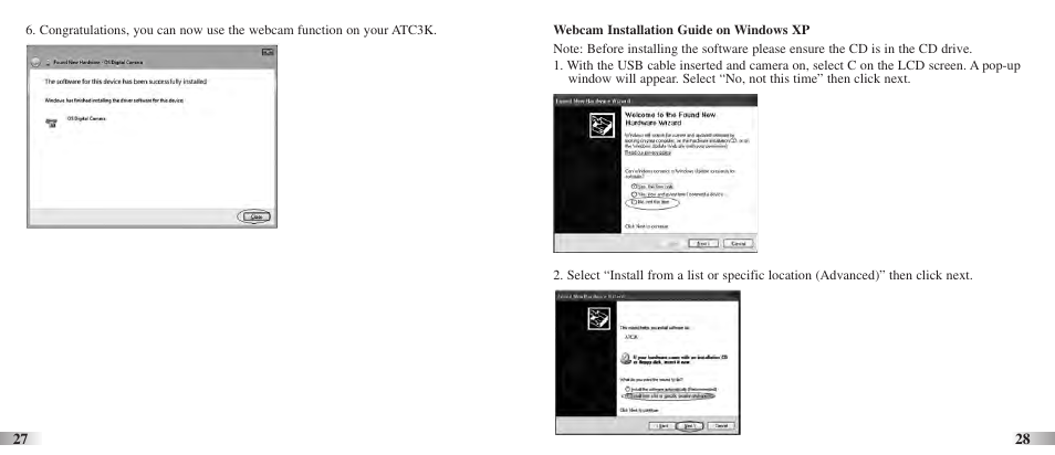 Oregon Scientific Action Cam ATC3K User Manual | Page 16 / 23