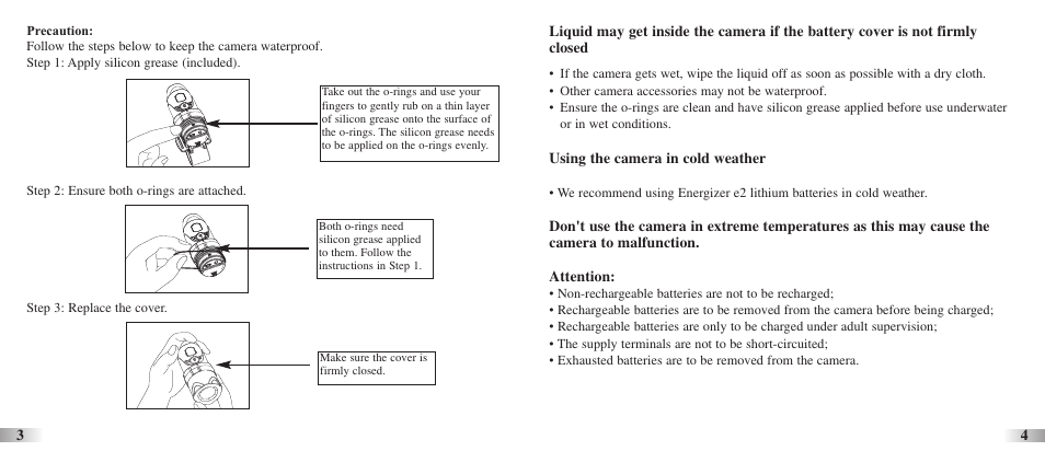 Oregon Scientific Action Cam ATC3K User Manual | Page 4 / 23