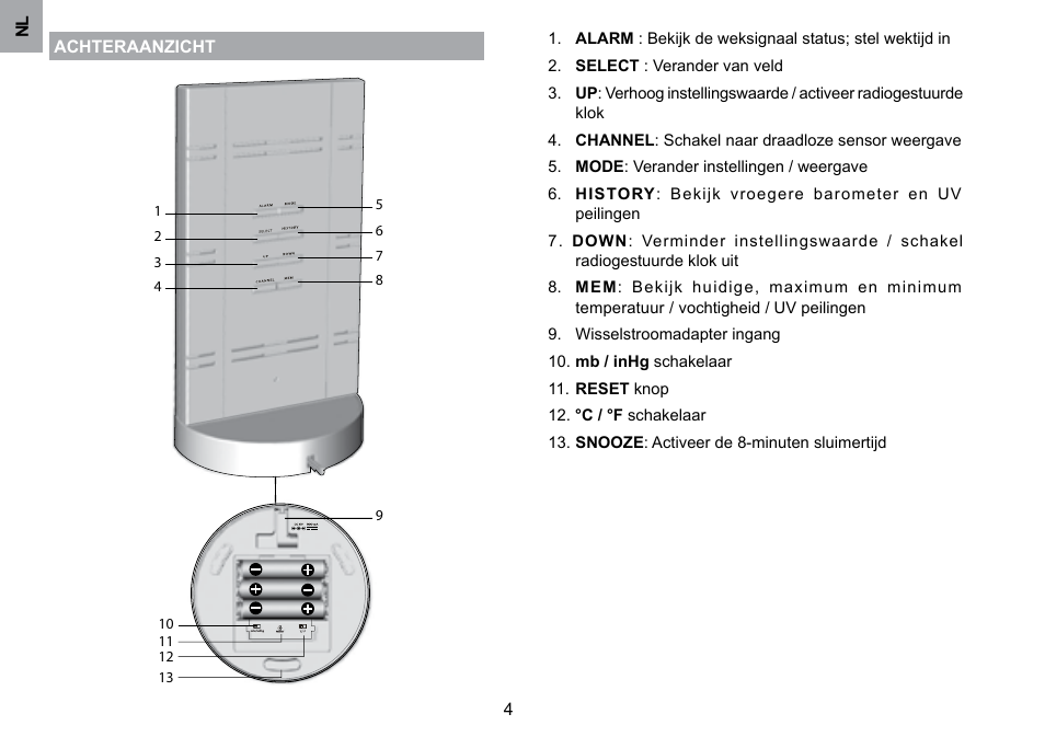 Oregon Scientific BAR908HGA User Manual | Page 108 / 166