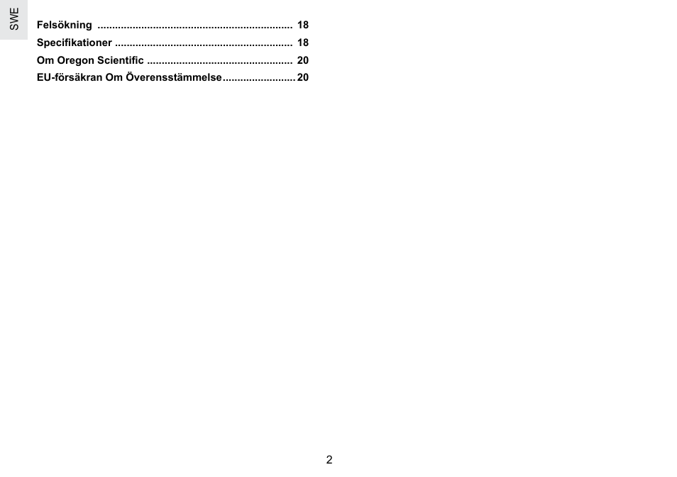 Oregon Scientific BAR908HGA User Manual | Page 147 / 166