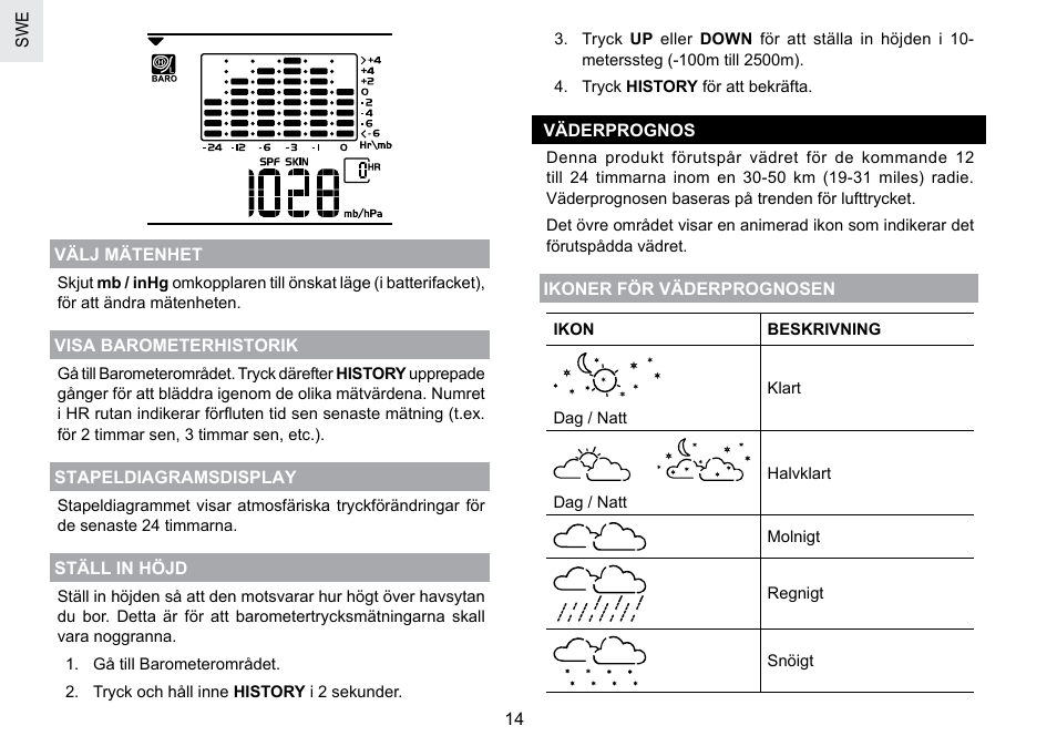 Oregon Scientific BAR908HGA User Manual | Page 159 / 166