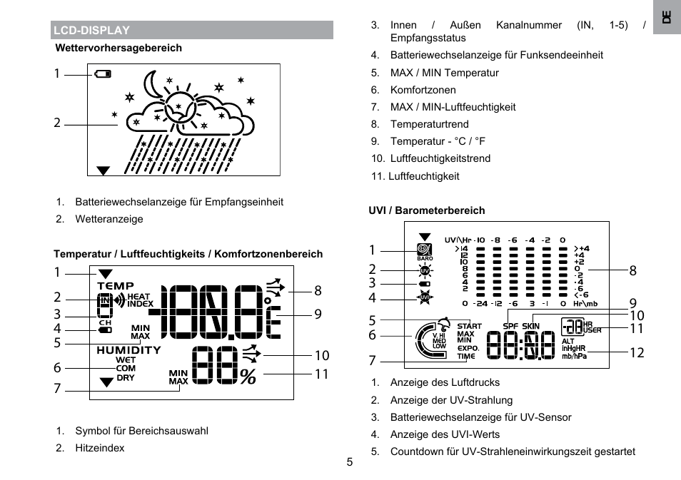 Oregon Scientific BAR908HGA User Manual | Page 47 / 166