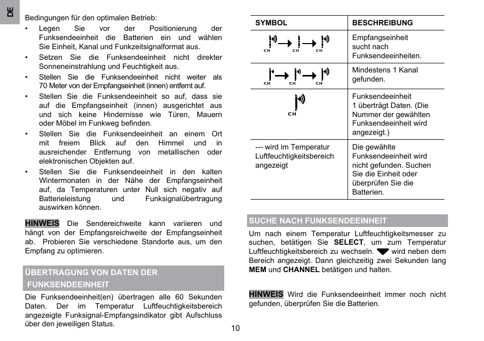 Oregon Scientific BAR908HGA User Manual | Page 52 / 166