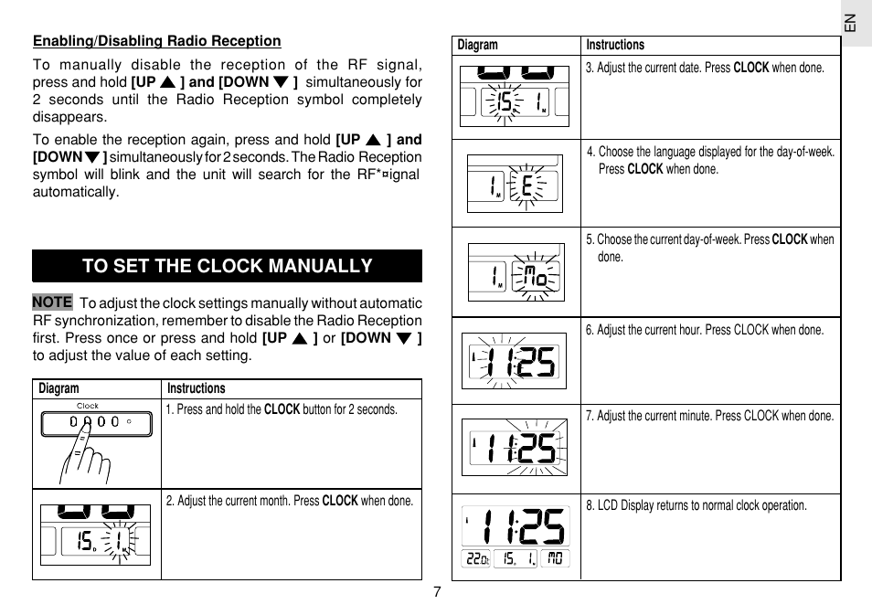 Oregon Scientific JM889N User Manual | Page 8 / 106