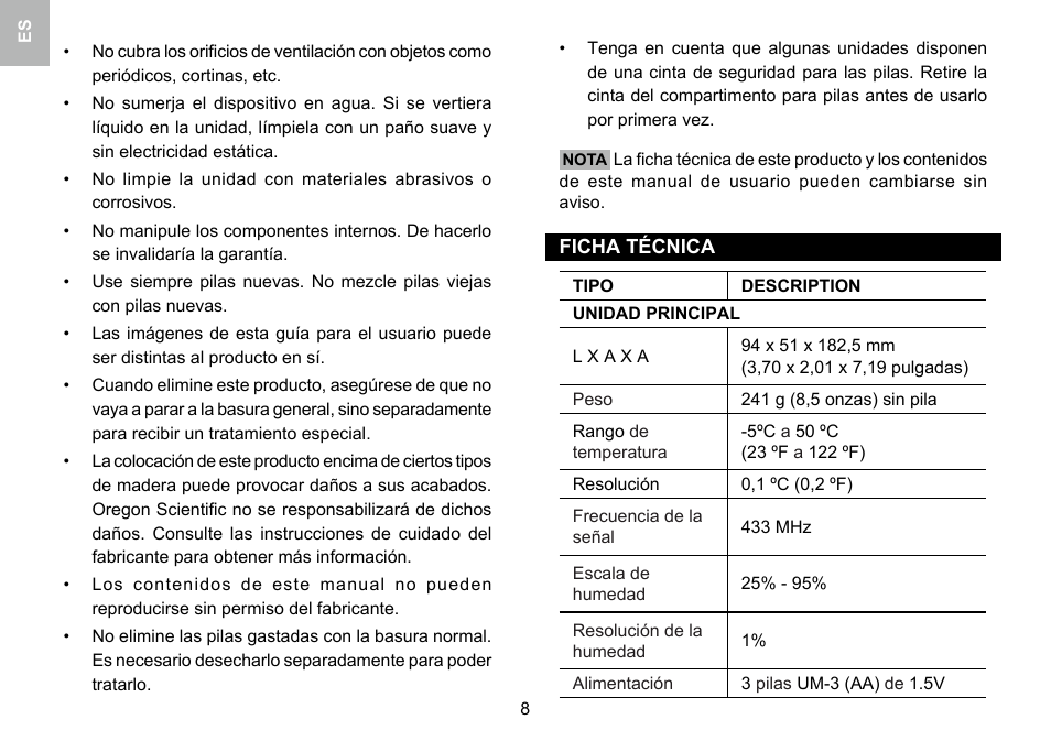 Oregon Scientific 086L005036-017 User Manual | Page 17 / 73