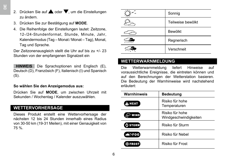 Oregon Scientific 086L005036-017 User Manual | Page 24 / 73