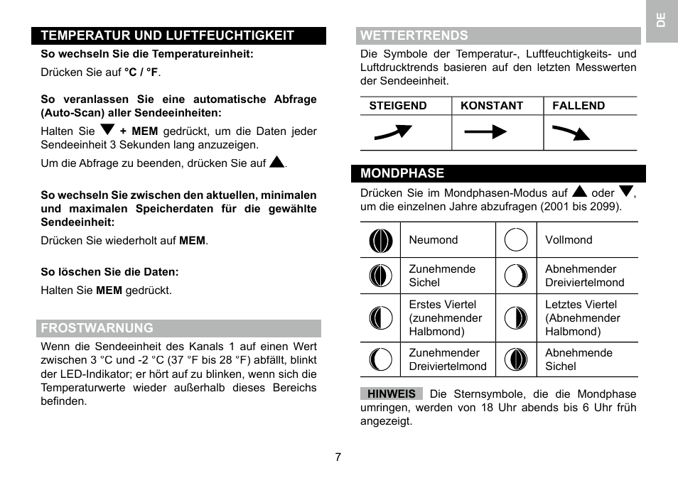 Oregon Scientific 086L005036-017 User Manual | Page 25 / 73