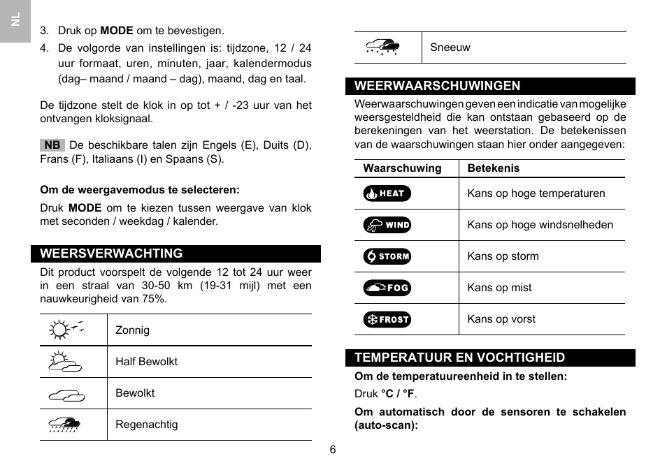 Oregon Scientific 086L005036-017 User Manual | Page 51 / 73