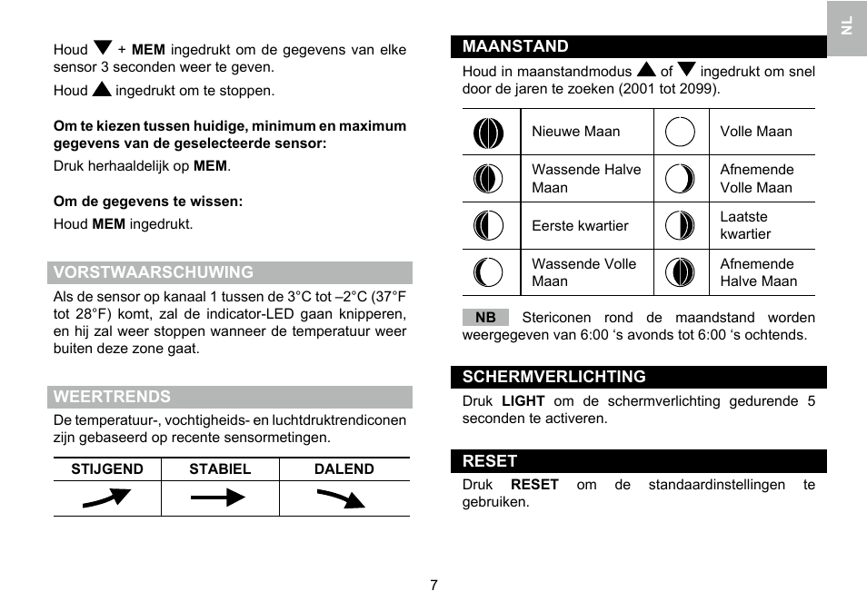 Oregon Scientific 086L005036-017 User Manual | Page 52 / 73