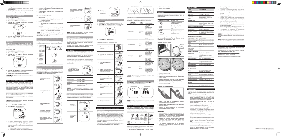 Oregon Scientific SE302 User Manual | Page 2 / 2